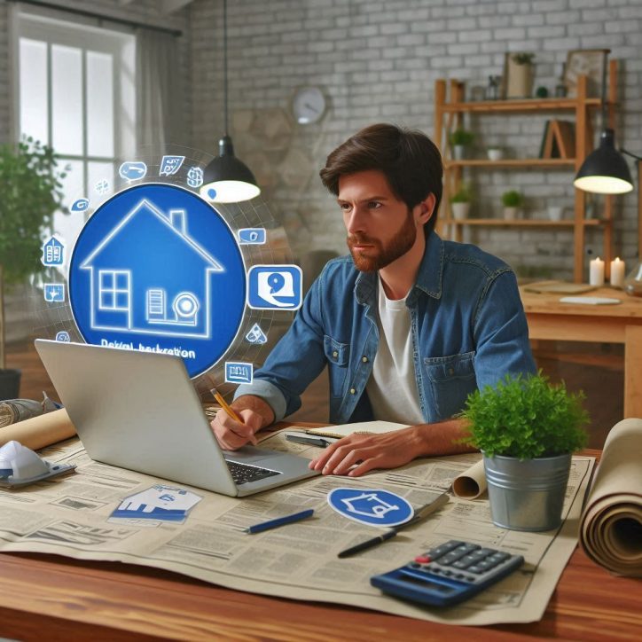 marketer planning an ad campaign